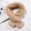 A popular online neck scarf for women in winter, a Korean-style woolen scarf, a faux rabbit fur collar, a faux fur fur fur fur ball for autumn and winter Item Picture